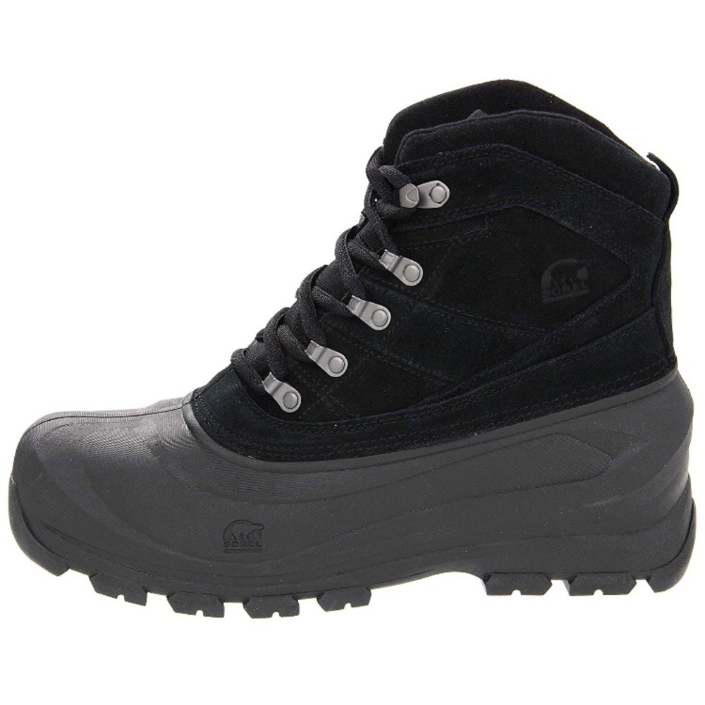 Sorel Cold Mountain Boot Mens Black Suede